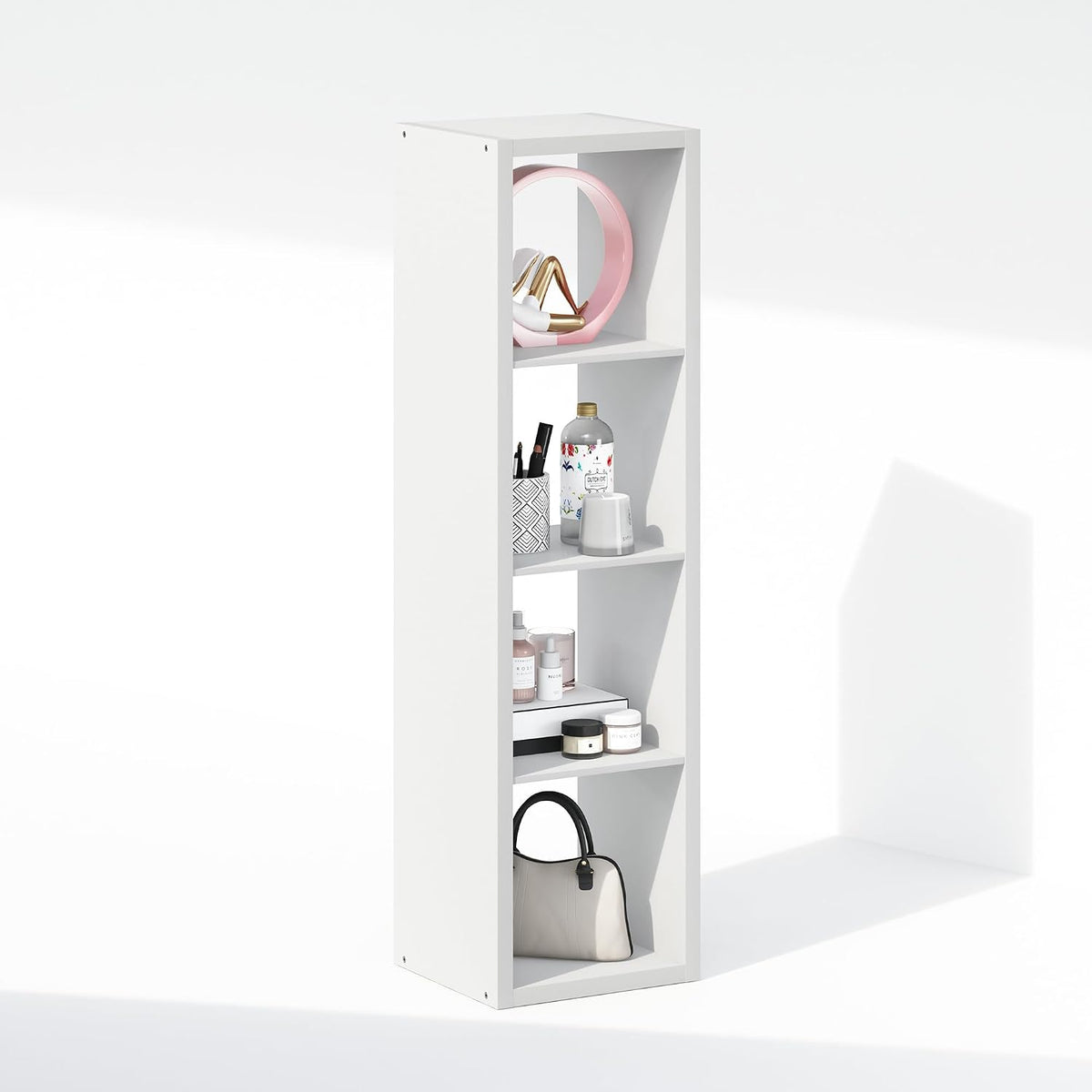 Cube Closet Organizer, Open Storage Shelf, Modular Engineered Wood Storage Rack for Bedroom & Closet