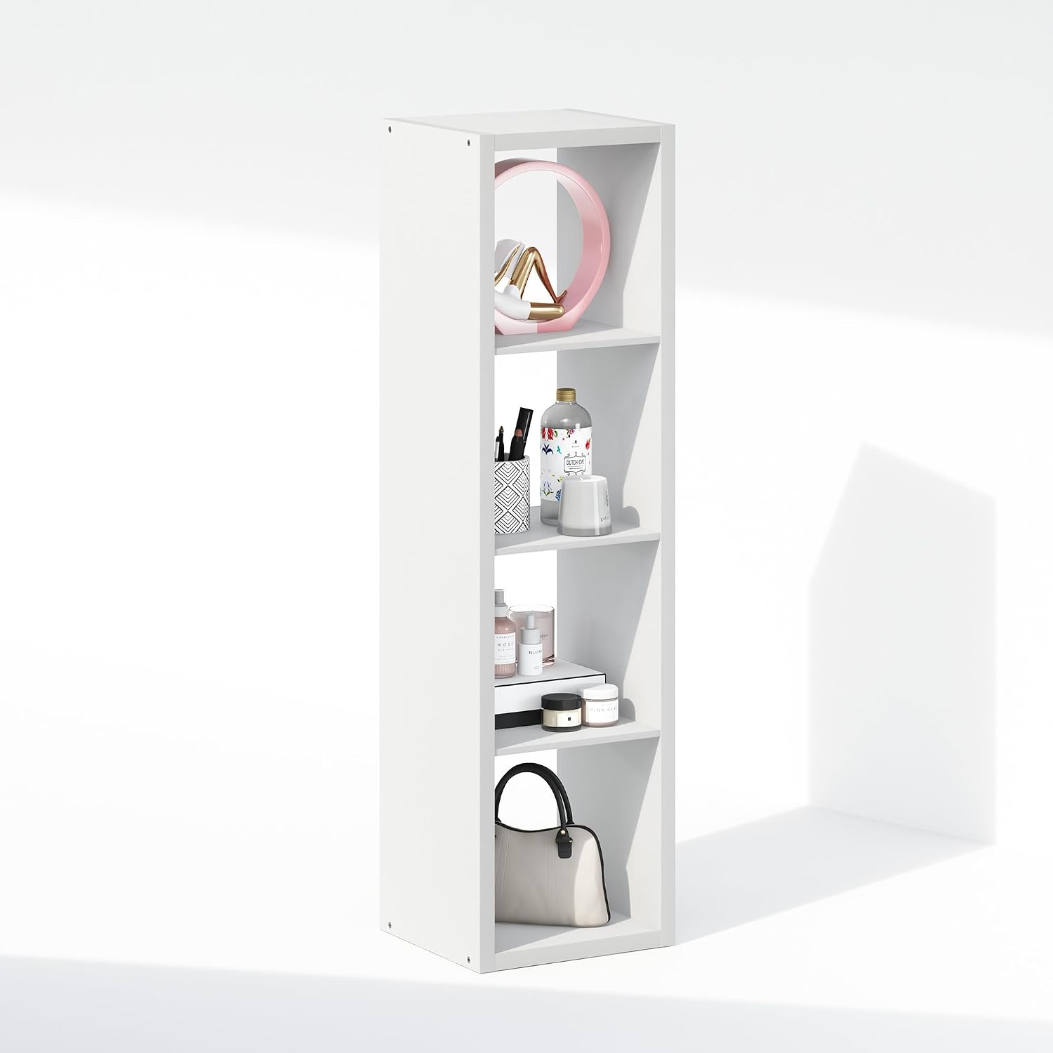 Cube Closet Organizer, Open Storage Shelf, Modular Engineered Wood Storage Rack for Bedroom & Closet